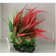 Artificial Plant Two-Tone Red/Green 15cm 