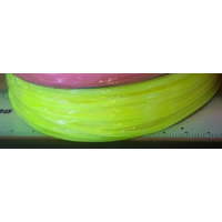 Silicone Air Line Tubing Fluro Yellow Per Meter