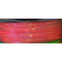 Silicone Air Line Tubing Fluro Red Per Meter