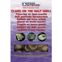 Ocean Nutrition Frozen Clams On The Half Shell 100g