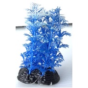 Artificial Plant Two-Tone Blue/White 10cm