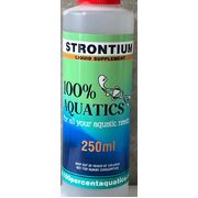 100% Aquatics Strontium Liquid Supplement 250ml