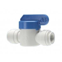 Quick Connect 1/4" Tube x 1/4" Tube Ball Valve Speedfit Fitting
