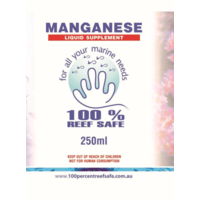 100% Reef Safe Manganese Liquid Supplement 250ml