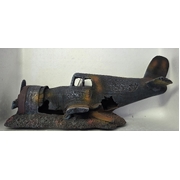 Large Crashed Plane Ornament