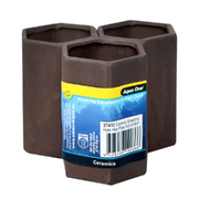 Aqua One Ceramic Breeding Hide Hex Pipe