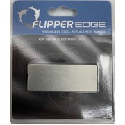 Flipper Edge Stainless Steel Blades - 4 pack