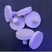 100% Reef Safe White Large Round Frag Plugs Pack of 50 3cm