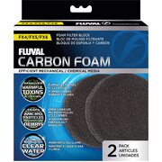 Fluval FX Carbon Foam, Replacement Filter Media 2pack