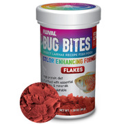 Fluval Bug Bites Colour Enhancing Flakes 90g