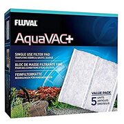 Fluval Aqua Vac Replace Filter Pad 5 Pack