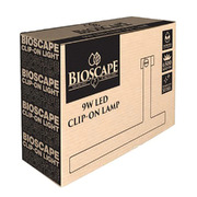 Bioscape 9w LED Clip-on Stainless Steel Lamp