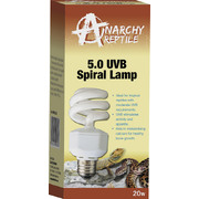 Anarchy Reptile 5.0 UVB Spiral Lamp 20w