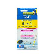 API 5 in 1 Test Strips 25pk