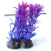 Artificial Plant Two-Tone Blue/Purple