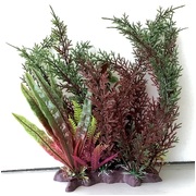 Artificial Plant Two-Tone Maroon/Green