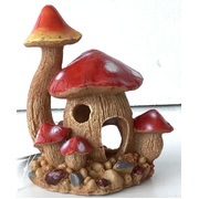 Red Mushroom House Ornament