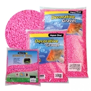 Aqua One Decorative Gravel 2kg Pink 7mm