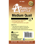 Anarchy Frozen Medium Quails 5pk