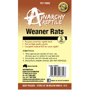 Anarchy Weaner Rats 5pk