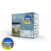 Bioscape Nano Aquarium Unit Black 24ltr 38 x 23 x 39cm