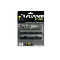 Flipper Max Replacement Stainless Blade for Glass Tanks