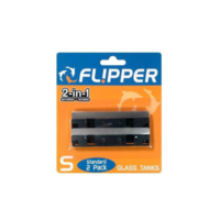 Flipper Standard Replacement Plastic Blade for Acrylic Tanks 3 pack