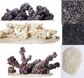 Substrates/Sand, Live Rock and Dry Rock